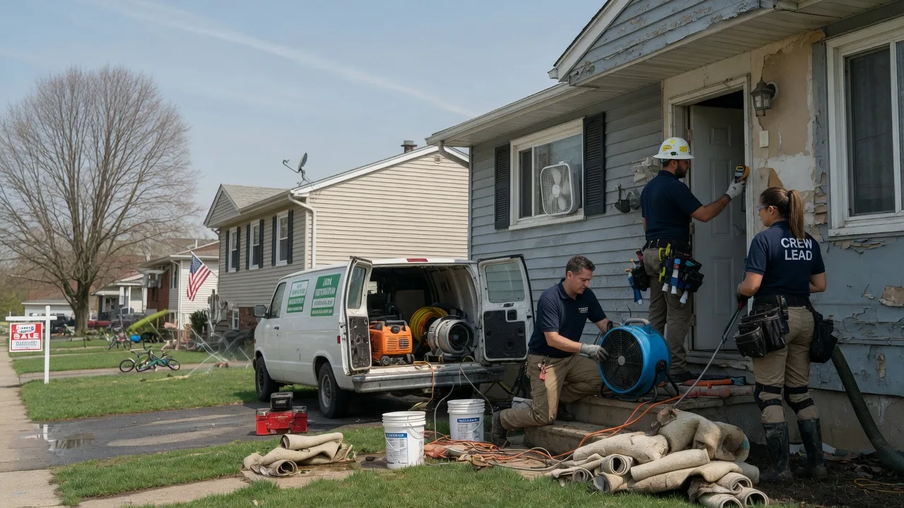 Flood Cleanup in Pleasant City, OH near me