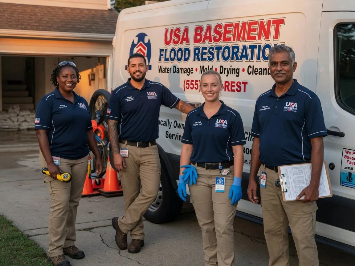 Basement Flood Cleanup company in Pleasant City, OH